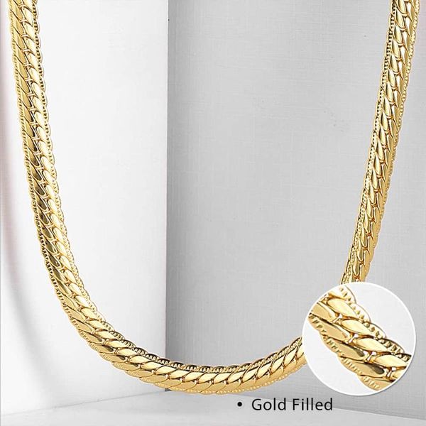 6mm wide boys mens chain hammered flat curb cuban gold filled necklace chain male jewelry fashion jewelry dropshipping dgn399, Silver
6mm wide boys mens chain hammered flat curb cuban gold filled necklace chain male jewelry fashion jewelry dropshipping dgn399, Silver