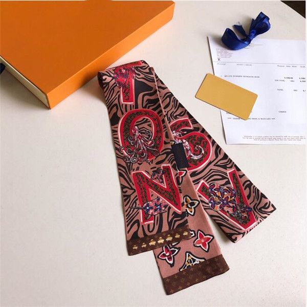 2020 designer brand new print handle bag ribbons brand small silk scarf for women
2020 designer brand new print handle bag ribbons brand small silk scarf for women