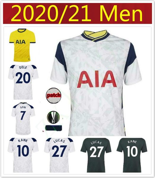 men kit 20 21 kane son bergwijn ndombele soccer jerseys 2020 2021 lucas dele tottenham jersey football kit shirt lloris spurs home, Black;yellow
men kit 20 21 kane son bergwijn ndombele soccer jerseys 2020 2021 lucas dele tottenham jersey football kit shirt lloris spurs home, Black;yellow