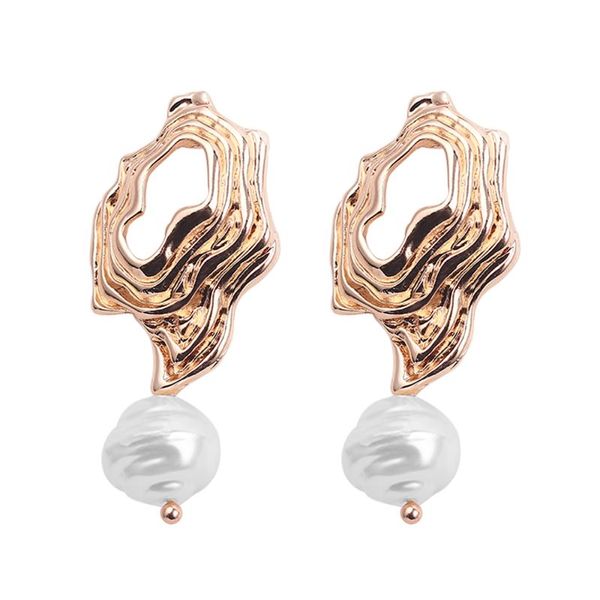 stud irregular dangle brincos natural freshwater pearl earrings for women girls party jewelry gifts bijox accessories, Golden;silver
stud irregular dangle brincos natural freshwater pearl earrings for women girls party jewelry gifts bijox accessories, Golden;silver
