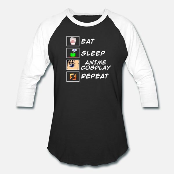 eat sleep anime cosplay repeat t shirt men designs 100% cotton o neck unique gift authentic spring autumn trend shirt
eat sleep anime cosplay repeat t shirt men designs 100% cotton o neck unique gift authentic spring autumn trend shirt