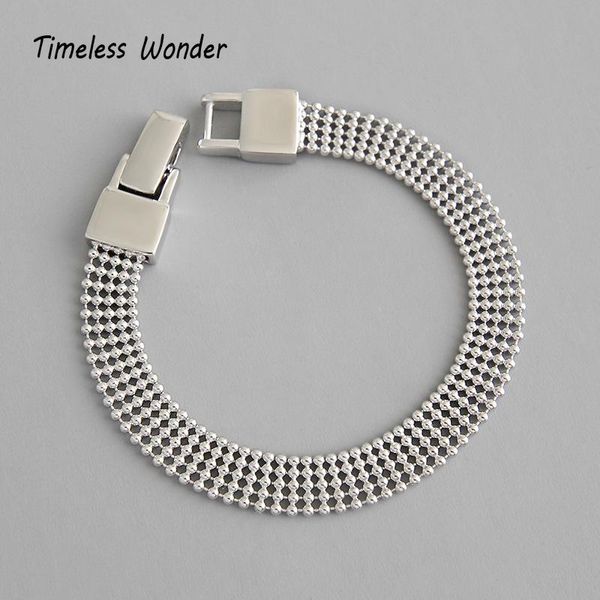timeless wonder 925 стерлингового серебра из бисера цепи wrap браслет женщины jewlery punk gothic платье подарков ins свадеб boho 2518, Golden;silver
timeless wonder 925 стерлингового серебра из бисера цепи wrap браслет женщины jewlery punk gothic платье подарков ins свадеб boho 2518, Golden;silver