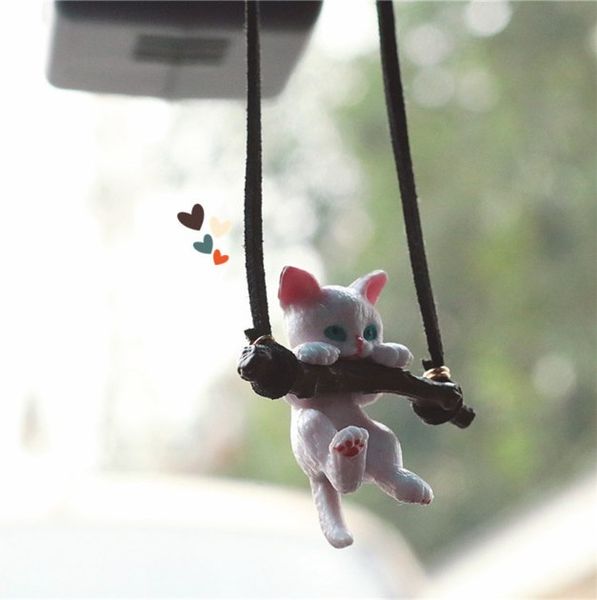 car pendant creative cute branch cat rearview mirror pendant car interior decoration for girls car accessories
car pendant creative cute branch cat rearview mirror pendant car interior decoration for girls car accessories