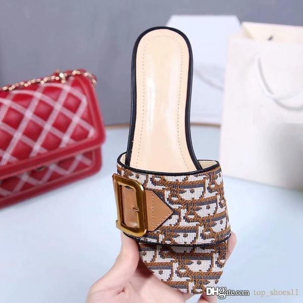 est brand women slippers flat sandals summer luxury designer outdoor beach fashion causal metal buckle strap d slippers with box, Black
est brand women slippers flat sandals summer luxury designer outdoor beach fashion causal metal buckle strap d slippers with box, Black