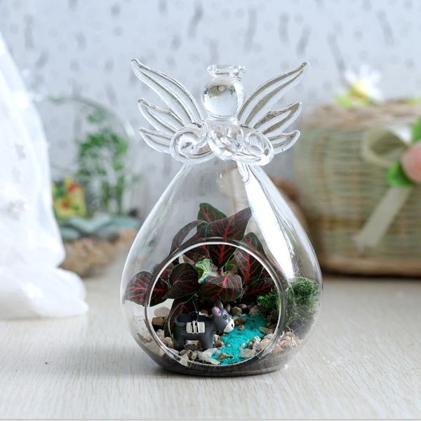 candle holders 12pcs/pack angel shaped glass terrarium vase home decoration creative holder wedding props friend gift
candle holders 12pcs/pack angel shaped glass terrarium vase home decoration creative holder wedding props friend gift