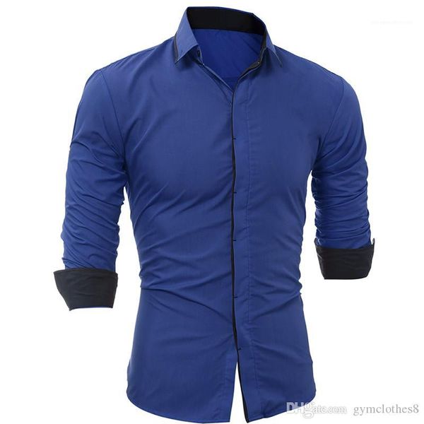 shirts fashion panelled single breasted mens casual shirts designer long sleeve males clothing slim mens casual, White;black
shirts fashion panelled single breasted mens casual shirts designer long sleeve males clothing slim mens casual, White;black