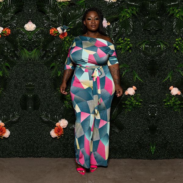 plus size autumn new women's jumpsuits & rompers geometric printing slash neck lady casual jumpsuits bodysuits 2020, Black;white
plus size autumn new women's jumpsuits & rompers geometric printing slash neck lady casual jumpsuits bodysuits 2020, Black;white