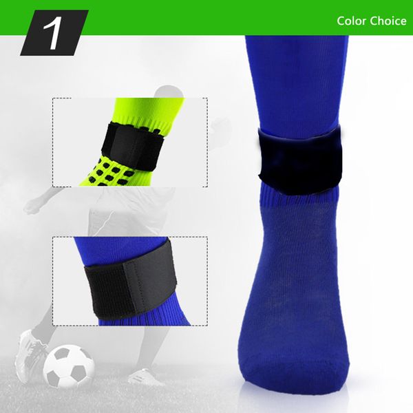 ankle support 1 pair soccer shin guard football pads stay fixed bandage tape anti-slip adjustable elastic sport safety wear, Blue;black
ankle support 1 pair soccer shin guard football pads stay fixed bandage tape anti-slip adjustable elastic sport safety wear, Blue;black