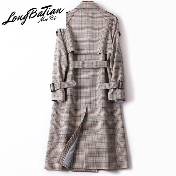 women's trench coats windbreaker autumn england style slim belt double breasted coat women office lady classic long business outerwear, Tan;black
women's trench coats windbreaker autumn england style slim belt double breasted coat women office lady classic long business outerwear, Tan;black