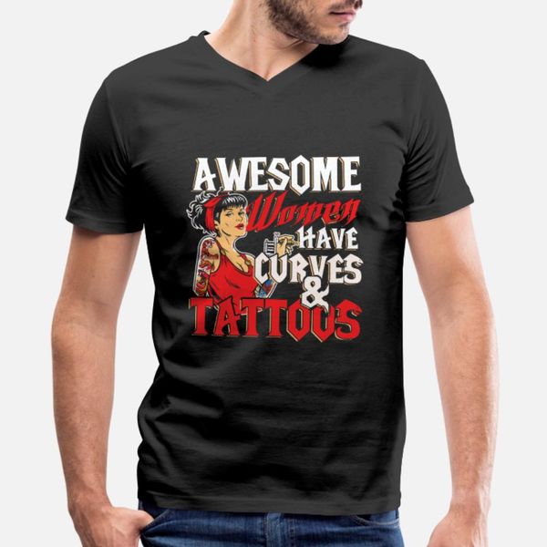 потрясающие женщины имеют кривые и татуировки t shirt men designs хлопок размер s-3xl оригинал сыпучего fashion spring letter рубашка
потрясающие женщины имеют кривые и татуировки t shirt men designs хлопок размер s-3xl оригинал сыпучего fashion spring letter рубашка