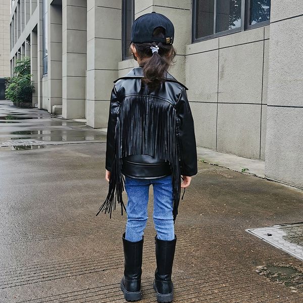 children's fringed leather jacket 2020 autumn new girl model catwalk show performance jacket coat foreign trendy, Blue;gray
children's fringed leather jacket 2020 autumn new girl model catwalk show performance jacket coat foreign trendy, Blue;gray