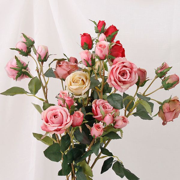 artificial flowers rose silk home wedding short indoor decoration fake flower diy work ornaments touch silk valentine's gifts
artificial flowers rose silk home wedding short indoor decoration fake flower diy work ornaments touch silk valentine's gifts