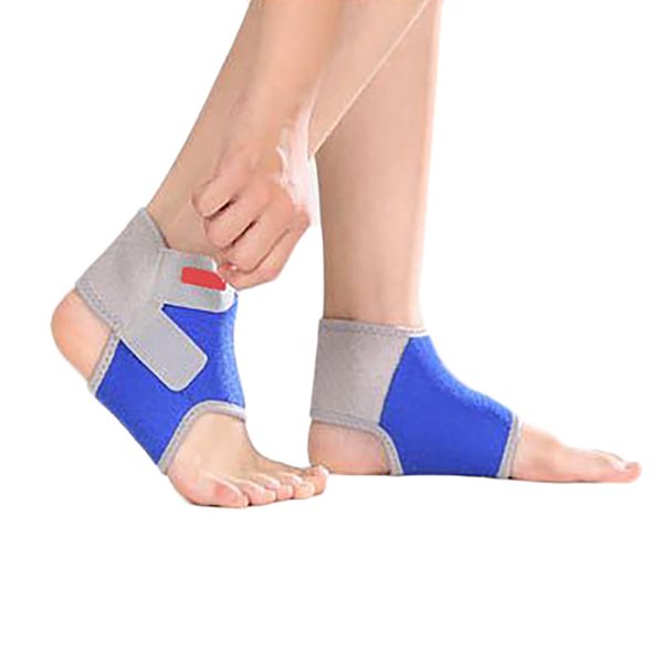 ankle support adjustable foot heel cover protective bandage wrap guard protector basketball soccer1 pair children breathable, Blue;black
ankle support adjustable foot heel cover protective bandage wrap guard protector basketball soccer1 pair children breathable, Blue;black