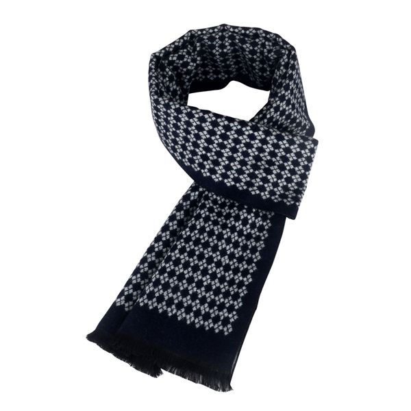 windj warm scarf for man winter cotton plain cashmere white dot, Blue;gray
windj warm scarf for man winter cotton plain cashmere white dot, Blue;gray
