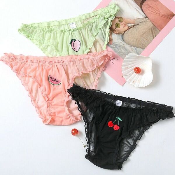 lace briefs lingerie transparent sweet underwear low-waist panties women's, Black;pink
lace briefs lingerie transparent sweet underwear low-waist panties women's, Black;pink