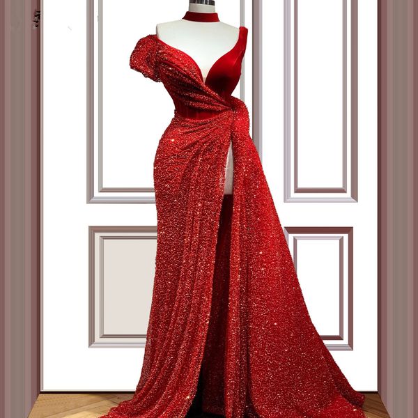 new turkish couture red special prom dresses long gorgeous sequins evening gowns mermaid vestidos de fiesta de noche customize, Black
new turkish couture red special prom dresses long gorgeous sequins evening gowns mermaid vestidos de fiesta de noche customize, Black