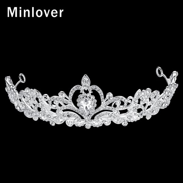 minlover princess crystal bridal tiaras crowns bride headbands women prom hair ornaments wedding hair jewelry accessories hg012, Golden;silver
minlover princess crystal bridal tiaras crowns bride headbands women prom hair ornaments wedding hair jewelry accessories hg012, Golden;silver