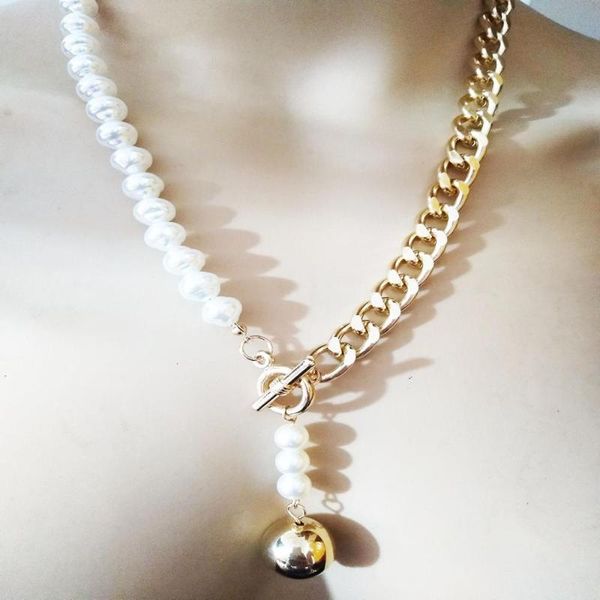 new shape pearl thick chain boho style 2020 fashion clavicle mesh red jewelry gift for girls, Silver
new shape pearl thick chain boho style 2020 fashion clavicle mesh red jewelry gift for girls, Silver