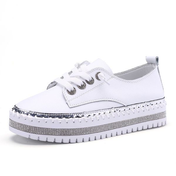 women platform flats shoes casual female genuine leather walking flats loafers for women white crystal comfort vacation shoes, Black
women platform flats shoes casual female genuine leather walking flats loafers for women white crystal comfort vacation shoes, Black