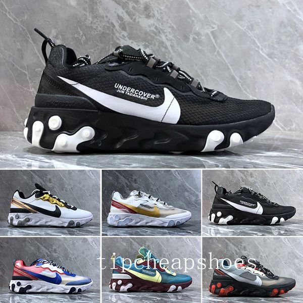 2019 new react element 87 undercpver x upcoming men fashion luxury designer women shoes running sports sneakers shoes bb-6q, Black
2019 new react element 87 undercpver x upcoming men fashion luxury designer women shoes running sports sneakers shoes bb-6q, Black