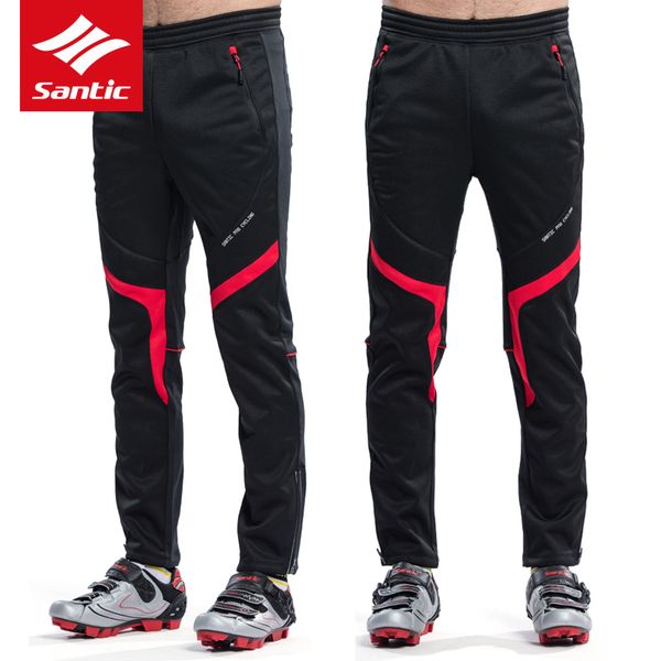 santic men cycling breathable pants long full length winter windproof warm fleece bike trousers sportswear bicycle pants, Black;blue
santic men cycling breathable pants long full length winter windproof warm fleece bike trousers sportswear bicycle pants, Black;blue