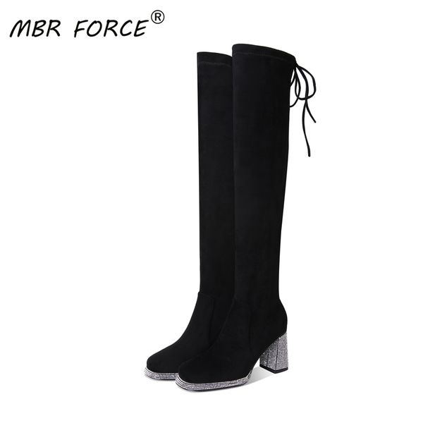 mbr force fashion pointed toe shiny high heels stovepipe long over the knee boots shoes elegant ladies women party dress, Black
mbr force fashion pointed toe shiny high heels stovepipe long over the knee boots shoes elegant ladies women party dress, Black