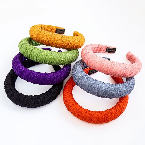 hair accessories women sponge hairband woven twine fabric headband autumn winter headwear wide side turban
hair accessories women sponge hairband woven twine fabric headband autumn winter headwear wide side turban