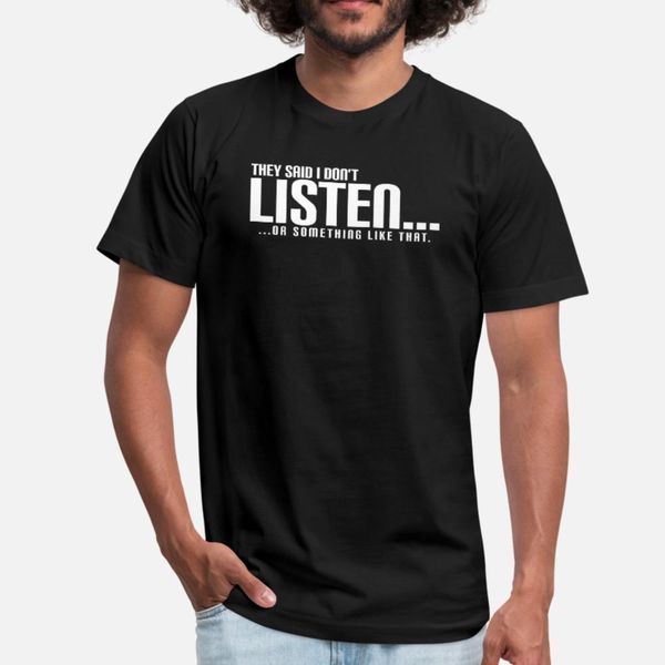 my wife says i only have two faults i dont listen t shirt men designs cotton s-xxxl original famous authentic summer style natural shirt
my wife says i only have two faults i dont listen t shirt men designs cotton s-xxxl original famous authentic summer style natural shirt