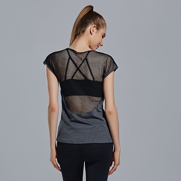 sexy see through mesh спорта трикотажные изделия с коротким рукавом футболка running колготки женщины йога топы дышащий gym fitness футболоч, White;red
sexy see through mesh спорта трикотажные изделия с коротким рукавом футболка running колготки женщины йога топы дышащий gym fitness футболоч, White;red