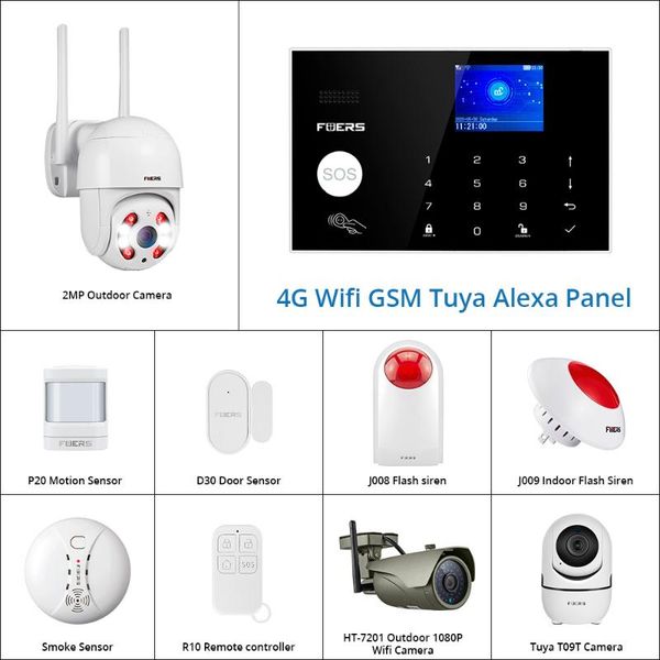 alarm systems 4g tuya alexa wifi gsm security home app touch keypad smart burglar system ip camera
alarm systems 4g tuya alexa wifi gsm security home app touch keypad smart burglar system ip camera