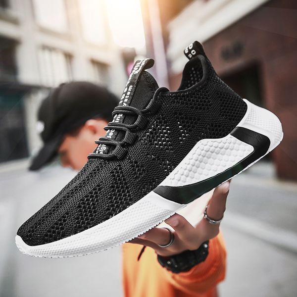 2020springmenssportsshoesmalesneakerssummerbreathablelaceupmenfootwearrunningsapatomasculinocomfortable39-46, Black
2020springmenssportsshoesmalesneakerssummerbreathablelaceupmenfootwearrunningsapatomasculinocomfortable39-46, Black