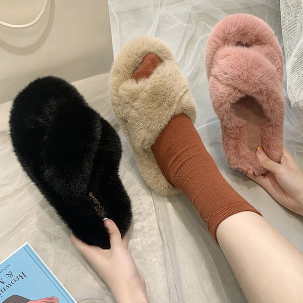 slippers shoes ladies' luxury slides slipers women fur flip flops flock designer 2021 flat plush fashion pu rubber basic rome, Black
slippers shoes ladies' luxury slides slipers women fur flip flops flock designer 2021 flat plush fashion pu rubber basic rome, Black