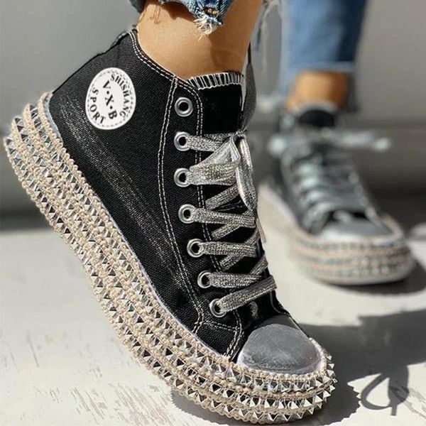 leopard print solid canvas cut shoes flats rivets up low toe shoes walking causal sneakers round lace for fashion women uirdq, Black
leopard print solid canvas cut shoes flats rivets up low toe shoes walking causal sneakers round lace for fashion women uirdq, Black