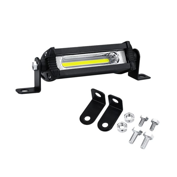 cob led work light bar spot beam 9w car suv motorcycle atv truck boat driving fog lamp bulbs