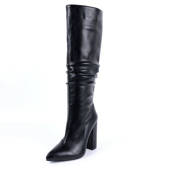 boots female chunky high heels synthetic leather women knee winter warm riding brand plus size dancing shoes woman, Black
boots female chunky high heels synthetic leather women knee winter warm riding brand plus size dancing shoes woman, Black