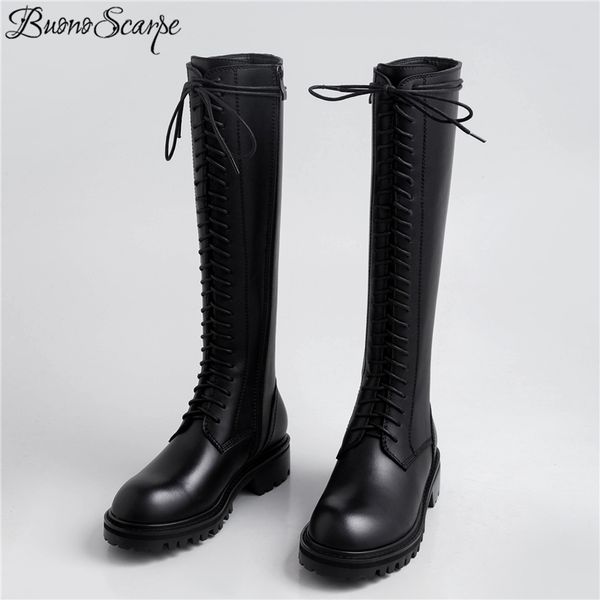 boots buono scarpe black motorcycle cross tied women genuine leather lace up knee high punk botas fenimina zipper shoe
boots buono scarpe black motorcycle cross tied women genuine leather lace up knee high punk botas fenimina zipper shoe