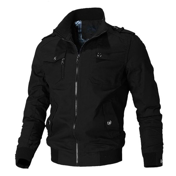 casual jacket men spring autumn army military jackets mens coats male outerwear windbreaker clothing, Black;brown
casual jacket men spring autumn army military jackets mens coats male outerwear windbreaker clothing, Black;brown