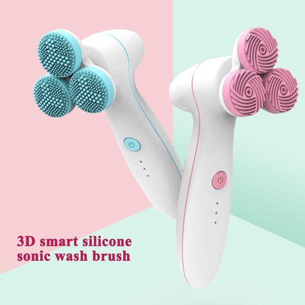 2020 silicone facial cleansing brush blackhead removal acne pore cleanser machine peeling face washing brush device with base
2020 silicone facial cleansing brush blackhead removal acne pore cleanser machine peeling face washing brush device with base