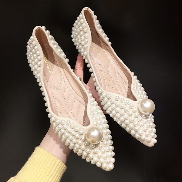 pearl decorateion shoes woman 2020 pointed toe elegant shallow mouth female footwear casual sneaker soft beading new shoes, Black
pearl decorateion shoes woman 2020 pointed toe elegant shallow mouth female footwear casual sneaker soft beading new shoes, Black