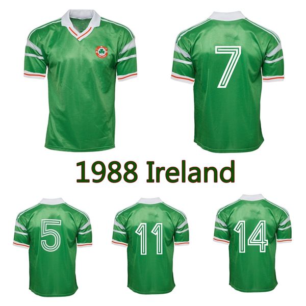 1988 ireland retro soccer jersey 88 1990 stapleton mccarthy mcgrath houghton whelan kelly aldridge quinn vintage classic football shirt, Black;yellow
1988 ireland retro soccer jersey 88 1990 stapleton mccarthy mcgrath houghton whelan kelly aldridge quinn vintage classic football shirt, Black;yellow