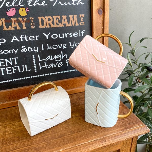 380ml creative fashion handbag shape coffee mugs home decoration drink cups wholesale
380ml creative fashion handbag shape coffee mugs home decoration drink cups wholesale