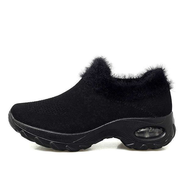 boots thicken winter plush velvet women warm wedges ankle fur ladies snow botas mujer size 35-42 2021, Black
boots thicken winter plush velvet women warm wedges ankle fur ladies snow botas mujer size 35-42 2021, Black