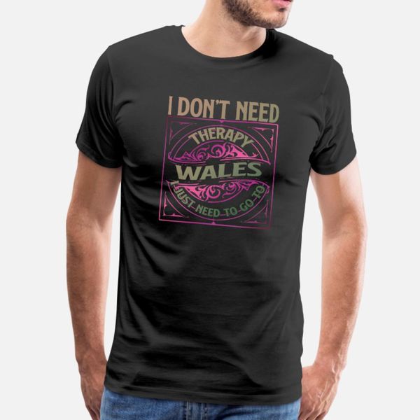 wales t shirt men print tee shirt plus size 3xl pattern gift funny spring autumn letters shirt