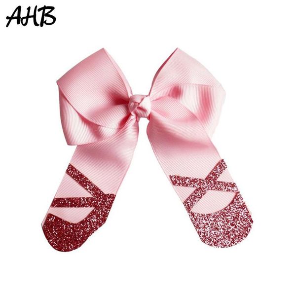 hair accessories ahb 4" ballet shoes cheer bows handmade glitter print bowknot clips for girls back to school dance party, Slivery;white
hair accessories ahb 4" ballet shoes cheer bows handmade glitter print bowknot clips for girls back to school dance party, Slivery;white
