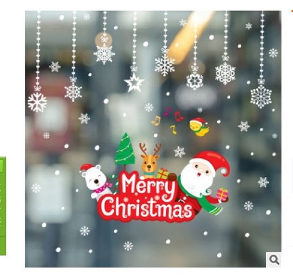 2021 christmas decoration glass sticker window shop window decoration santa claus snowflake decoration pendant sticker 025
2021 christmas decoration glass sticker window shop window decoration santa claus snowflake decoration pendant sticker 025