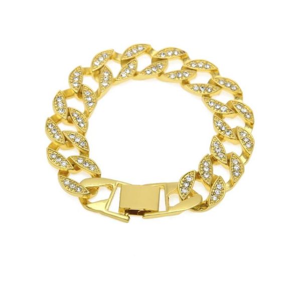 2020 factory wholesale gold filled pave crystal link curb chain hip hop bling mens 20cm*1.5cm bracelet bangle, Black
2020 factory wholesale gold filled pave crystal link curb chain hip hop bling mens 20cm*1.5cm bracelet bangle, Black