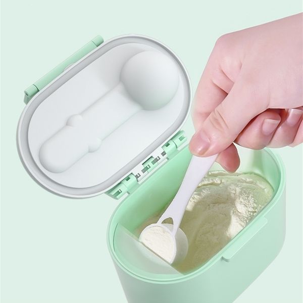 Baby Formula Milk Storage Infants Portable Milk Powder Formula Dispenser Food Container Storage Feeding Box For Kids Food Pp Box