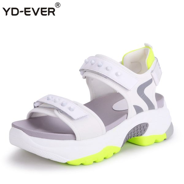 yd-ever 5.5cm кроссовки rivet женщин сандалии крючок платформы клин сандалии летние ботинки толстым дном пляж спортивная обувь, Black
yd-ever 5.5cm кроссовки rivet женщин сандалии крючок платформы клин сандалии летние ботинки толстым дном пляж спортивная обувь, Black
