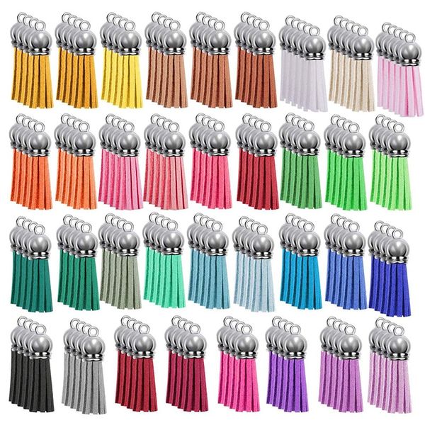 140pcs keychain tassel 38mm leather tassels coloured tassel for diy keyring jewellery making craft supplies 35 colours, Silver
140pcs keychain tassel 38mm leather tassels coloured tassel for diy keyring jewellery making craft supplies 35 colours, Silver