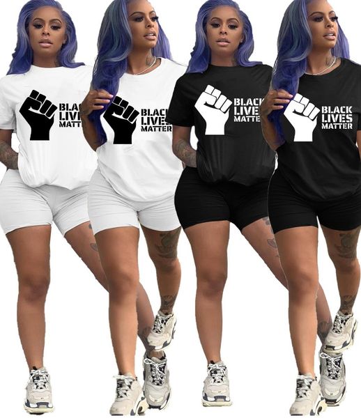 women black lives matter fist print o-neck t-shirt shorts suit two piece set sport casual tracksuit matching set outfits, Gray
women black lives matter fist print o-neck t-shirt shorts suit two piece set sport casual tracksuit matching set outfits, Gray